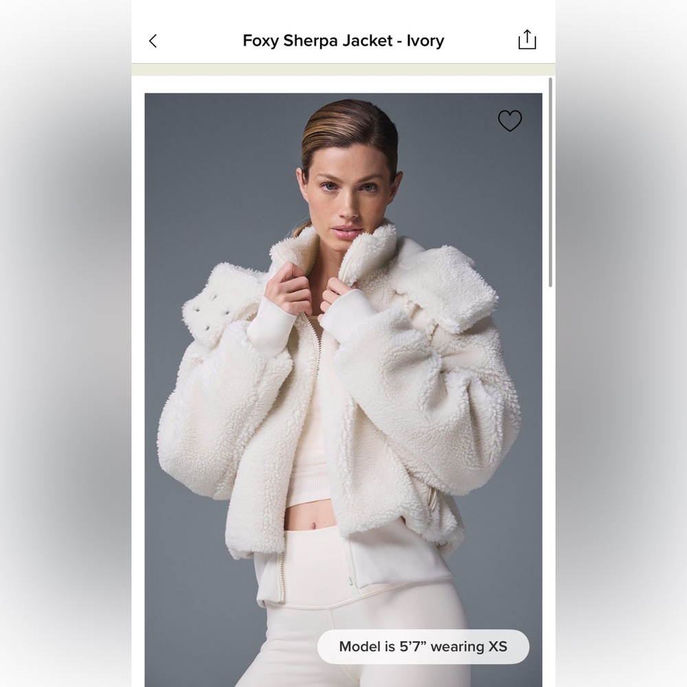 ALO Foxy Sherpa Jacket